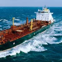 Tanker AURELIA, Shipping Company Carl Büttner GmbH & Co.KG, Length 168 m, 24,000 to (tDW)