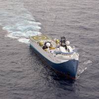 A Shearwater GeoServices vessel (Credit:Shearwater GeoServices)