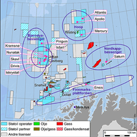 the Barents sea map. (Photo: courtesy Statoil)