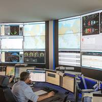 The Carnival Fleet Operation Centre where operators monitor and supports all cruise ships in the company.