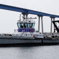 The Crowley eWolf is a signature maritime battery project in the U.S. Image courtesy MarineNews