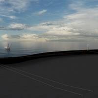  The Deepsea Semi floating wind foundation design has been developed for use in floating wind farms and for off-grid applications including temporary electrification of oil and gas installations in harsh environments. ©DNV