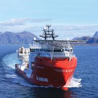 The DP2 multi-purpose service and ROV vessel, the Siem Spearfish, operates globally.