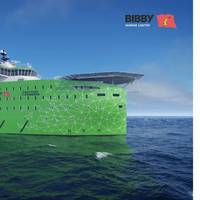 The eCSOV will have almost 25MW of Corvus battery installed and will be the world`s first fully electric offshore vessel Copyright_Bibby Marine Limited