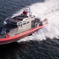 The FDNY's fireboat, the Bravest.Photo: RESOLVE