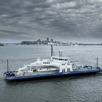 The ferry MV Armand-Imbeau II built for the Canadian operator Société des traversiers du Québec (STQ), will operate on LNG fuel. (Image: Davie Shipyards)