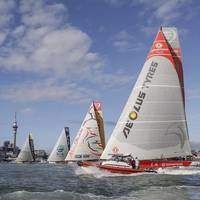 The fleet left Auckland for Itajai - Photo by Volvo Ocean Race