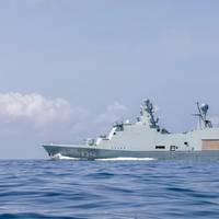 The frigate Esbern Snare is one of four Danish naval vessels that will be retrofitted with Vestdavit’s new davit system. (Photo: Anders V. Fridberg / Danish Armed Forces)