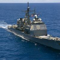 The guided-missile cruiser USS Port Royal (CG 73)