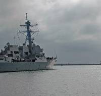 The guided-missile destroyer USS Sterett (DDG 104). Photo courtesy U.S. Navy