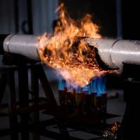 The HEAT-FIT Jacket System was subjected to a variety of fire tests. Source: GF Piping Systems