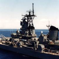 the historic battleship, the USS IOWA