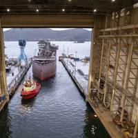 The Hull arrival BS Offshore Ulstein Verft Yno (c) Ulstein Group