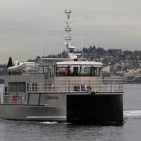 The innovative and efficient Incat Crowther design will ensure Sentinel will be on the job for decades (Photo: Vigor)