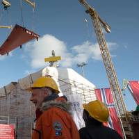 The keel laying is underway Photo Ulstein Group