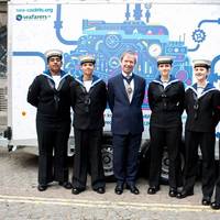 The Lord Mayor was joined by Sea Cadets at the launch of the Marine Engineering Pathway project at Seafarers UK’s Annual Meeting in Mansion House on June 15. (Photo: Seafarers UK)