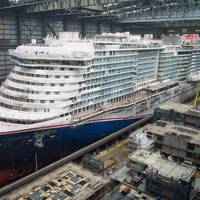 The Meyer Werft yard in Papenburg, Germany, is historically one of the finest cruise shipbuilder in the world. Pictures is the Carnival Jubilee.
Copyright: MEYER WERFT