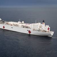 The Military Sealift Command hospital ship USNS Comfort (T-AH 20) (Photo: Ernest R. Scott / U.S. Navy)