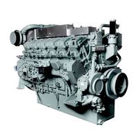 The Mitsubishi S12R-Y3MPTAW-3 Tier 3 engines rated at 1260HP @1600RPM. Image courtesy Laborde Products