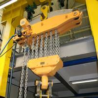 The new EH 125 lifting unit in the test stand