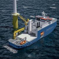 The new OAV-SR1 (Offshore Assistance Vessel) is a further development of Service Operation Vessels (SOV). (Image: SeaRenergy Offshore)