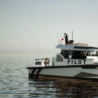 The new pilot boat for the Pascagoula Bar Pilots Association will be their second Metal Shark pilot boat and the first in a series of this new 55’ Defiant platform. (Image: Metal Shark)
