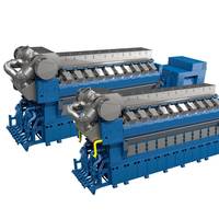 The new Rolls-Royce medium speed V engines will consist of 12, 16 and 20 cylinder, and are available in both gas and liquid fuel variants. (Image: Rolls-Royce)