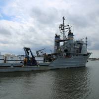The new T-ATS vessels will replace T-ATF vessels such as the USNS Apache (T-ATF 172), (Photo: Bill Mesta)