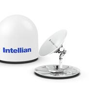 The new v130NX is a flexible system supporting Ku-band and Ka-band (2.5 GHz Wide) networks. Image Credit: Intellian