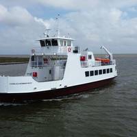 The newly built ferry Charles Norman Shay (Photo: Steiner Shipyard)
