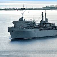 The next generation submarine tender will replace the U.S. Navy’s two aging tenders, the USS Emory S. Land (AS 39), pictured, and USS Frank Cable (AS 40). (Photo: Samantha A. Crosson / U.S. Navy)