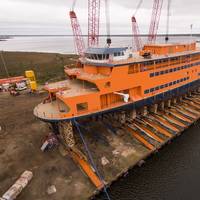 The OLLIS Class: is a new class of vessels being built for Staten Island Ferries by Eastern Shipbuilding Group. Photos: Staten Island Ferries/ESG

