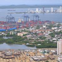 The Port of Cartagena (Photo courtesy of the U.S. Trade and Development Agency)