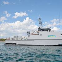 The PSS President Hi.I Remeliik II is a 39.5 metre Guardian Class Patrol Boat, designed and constructed by Austal Australia. (Photo: Austal)