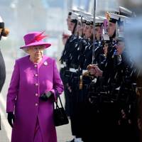 The Queen honours HMS Ocean refit: Photo by Royal Navy