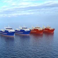 The seven ordered VARD 8 08 vessels, designed by Vard Design in Norway (Image: Vard)