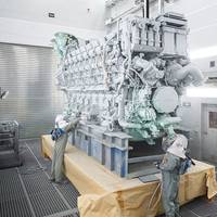 The Taiwanese shipyard CSBC Corporation will install the first two 16V 8000 M71L engines in new patrol vessels for the Taiwanese Coast Guard. Photo courtesy Rolls-Royce