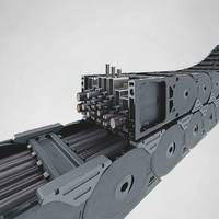 The UNIFLEX-Advanced-System from KABELSCHLEPP Metool is becoming established as a central platform for modern machine solutions. This image shows the UA1775 in the 040 variant with high filling space. © KABELSCHLEPP Metool