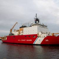 The U.S. Coast Guard Cutter Healy (WAGB 20) returns to Seattle following a two-month Arctic patrol, Aug. 16, 2024. (Photo: Taylor Tracy / U.S. Coast Guard)