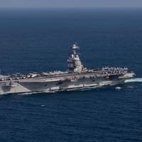 The U.S. Navy aircraft carrier USS Gerald R. Ford © U.S. Navy photo by Mass Communication Specialist 2nd Class Jackson Adkins (File Photo)