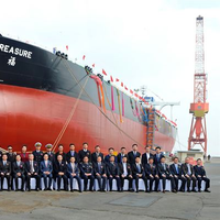 The Wärtsilä Exhaust Gas Cleaning System installed onboard the ’New Treasure’ has received CCS Type Approval. Copyright: Dalian Shipbuilding Industry 