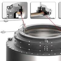 The Wärtsilä REvolution system collects performance data, for example temperature, wear of the seal interface and pressure. Photo Wartsila