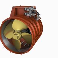 The WTT-40 addresses market requirements for high power transverse thrusters for bow and stern applications