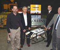 Thomas Collins, UW Staffe and donated ROV.
