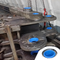 Thordon’s ThorPlas-Blue tiller arm and linkage bearings were machined and installed by Mactech on a towing vessel for a project that they partnered on in 2018 (Photo: Thordon Bearings) 