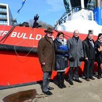 Tugboat Bulldog Naming Ceremony: Photo credit KOTUG