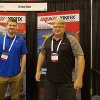 Tyler Vawter and Keith Larson of Fireboy-Xintex at IMX '18 in St. Louis. Photo: Mitch Engel