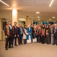 UAE team during the winning announcement. (PRNewsfoto/UAE Federal Transport Authority)