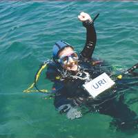 University of Rhode Island’s Dr. Bridget Buxton dives on ancient shipwrecks in Israel with the Pulse 8X metal detector.