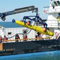 Unmanned Underwater Vehicle (UUV): Photo credit Bluefin Robotics